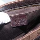 GUCCI GG Canvas Shoulder Bag Brown Gold 106644 Auth 164050-16