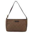 GUCCI GG Canvas Shoulder Bag Brown Gold 106644 Auth 164050-2
