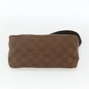 GUCCI GG Canvas Shoulder Bag Brown Gold 106644 Auth 164050-9