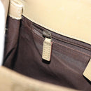 GUCCI GG Canvas Shoulder Bag Beige Gold 91762 Auth 164051-21