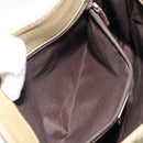 GUCCI GG Canvas Shoulder Bag Beige Gold 91762 Auth 164051-22