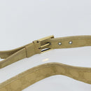 GUCCI GG Canvas Shoulder Bag Beige Gold 91762 Auth 164051-8