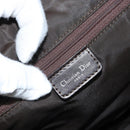 Christian Dior Trotter Canvas Shoulder Bag Navy Silver Auth 164052-15