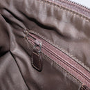 Christian Dior Trotter Canvas Shoulder Bag Navy Silver Auth 164052-19