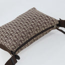 Christian Dior Trotter Canvas Shoulder Bag Navy Silver Auth 164052-6