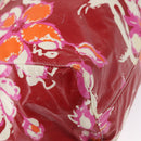CHANEL Camelia Tote Bag Nylon Red CC Auth 164053-15