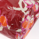 CHANEL Camelia Tote Bag Nylon Red CC Auth 164053-16