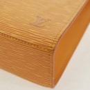 LOUIS VUITTON Epi Malesherbes Hand Bag Tassili Yellow Jonne M52379 Auth 164054A-16