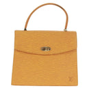 LOUIS VUITTON Epi Malesherbes Hand Bag Tassili Yellow Jonne M52379 Auth 164054A-13