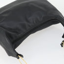 GUCCI Schultertasche Leder Schwarz Gold Original 164055-6
