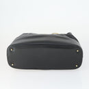 GUCCI Schultertasche Leder Schwarz Gold Original 164055-5