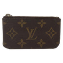 LOUIS VUITTON Monogram Pochette Cles Coin Purse M60033 LV Auth 164056-13