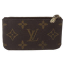 LOUIS VUITTON Monogram Pochette Cles Coin Purse M60033 LV Auth 164056-2