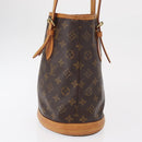 LOUIS VUITTON Monogram Bucket PM Shoulder Bag M42238 LV Auth 164057-4