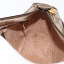 GUCCI GG Supreme Web Sherry Line Bag PVC Beige Gold 89 02 032 Auth 164062-18