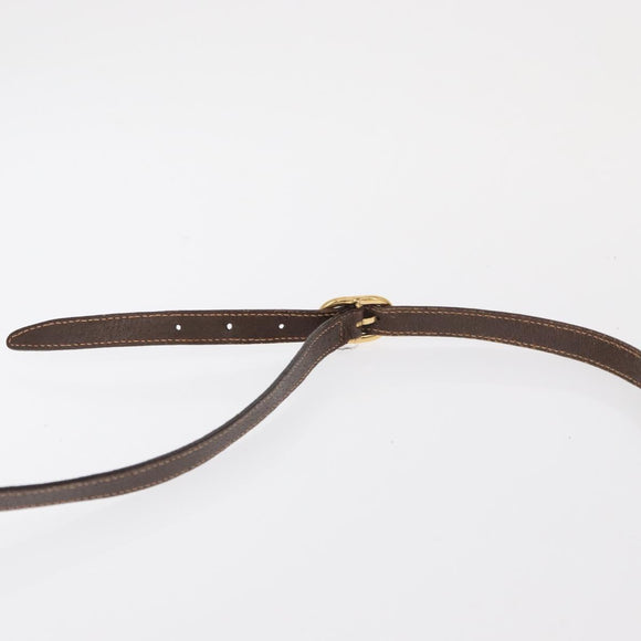 GUCCI GG Supreme Web Sherry Line Bag PVC Beige Gold 89 02 032 Auth 164062