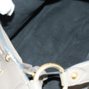 LOUIS VUITTON Mahina Solar Powered PM Bag Leather Taupe M93124 LV Auth 164063V-11