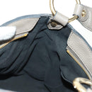 LOUIS VUITTON Mahina Solar Powered PM Bag Leather Taupe M93124 LV Auth 164063V-21