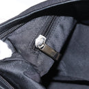 Salvatore Ferragamo Shoulder Bag Nylon Black Silver Auth 164064-19