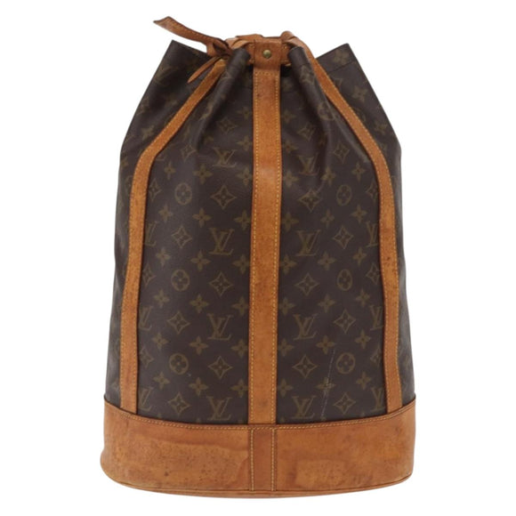 LOUIS VUITTON Monogram Randonnee GM Shoulder Bag M42244 LV Auth 164068