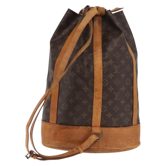 LOUIS VUITTON Monogram Randonnee GM Shoulder Bag M42244 LV Auth 164068