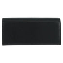 GUCCI Lange Geldbörse Leder Schwarz Silber 322104 Auth 164075V-2