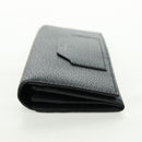 GUCCI Lange Geldbörse Leder Schwarz Silber 322104 Auth 164075V-3