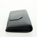 GUCCI Lange Geldbörse Leder Schwarz Silber 322104 Auth 164075V-4