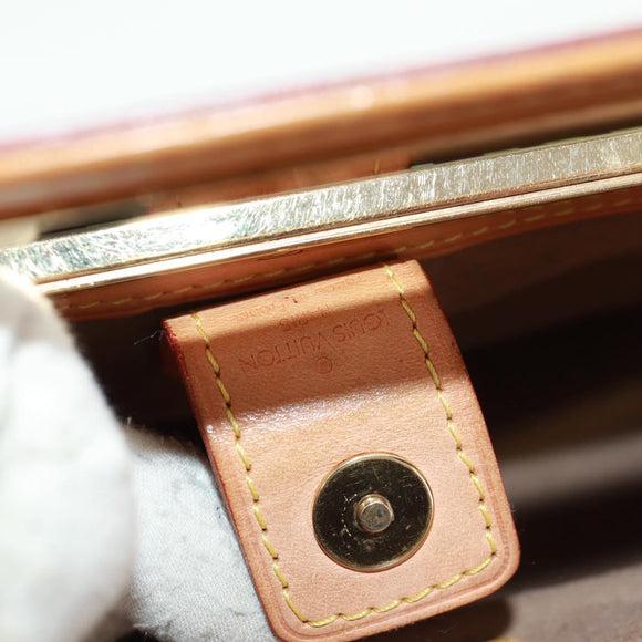 LOUIS VUITTON Monogram Multicolor Judy MM Bag 2Way Black M40256 Auth 164078SAV