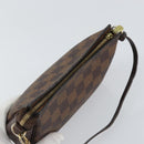 LOUIS VUITTON Damier Ebene Trousse Makeup Pouch N51982 LV Auth 164083A-6
