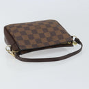 LOUIS VUITTON Damier Ebene Trousse Makeup Pouch N51982 LV Auth 164083A-7