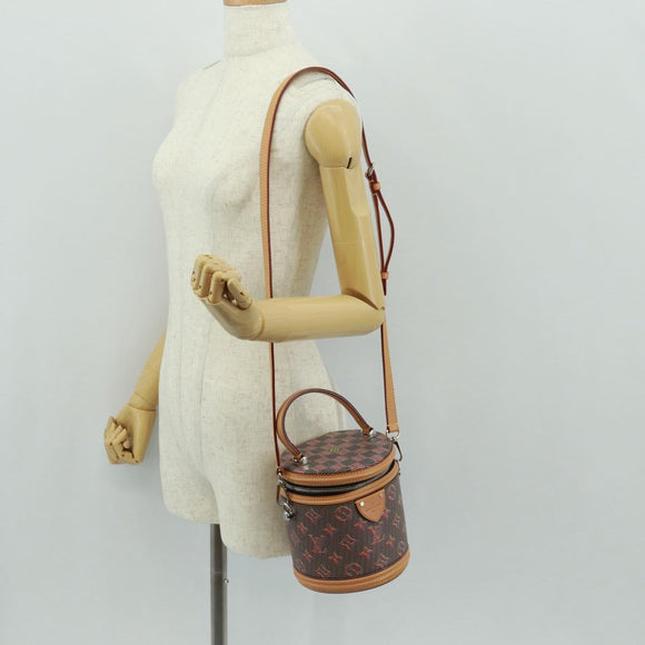 LOUIS VUITTON Monogram LV Pop Cannes Hand Bag 2way M55457 LV Auth 164084SAM
