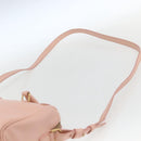 SAINT LAURENT Baby Duffel Hand Bag Leather Pink Gold 330958 Auth 164086V-14
