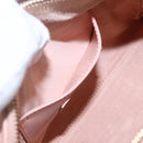 SAINT LAURENT Baby Duffel Hand Bag Leather Pink Gold 330958 Auth 164086V-22