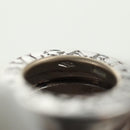 BVLGARI B.zero1 Pendant Head K18WG 750 Silver tone CN851448 Auth 164093SM-11