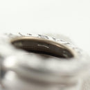 BVLGARI B.zero1 Pendant Head K18WG 750 Silver tone CN851448 Auth 164093SM-12