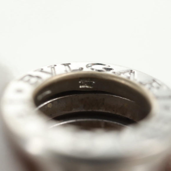 BVLGARI B.zero1 Pendant Head K18WG 750 Silver tone CN851448 Auth 164093SM