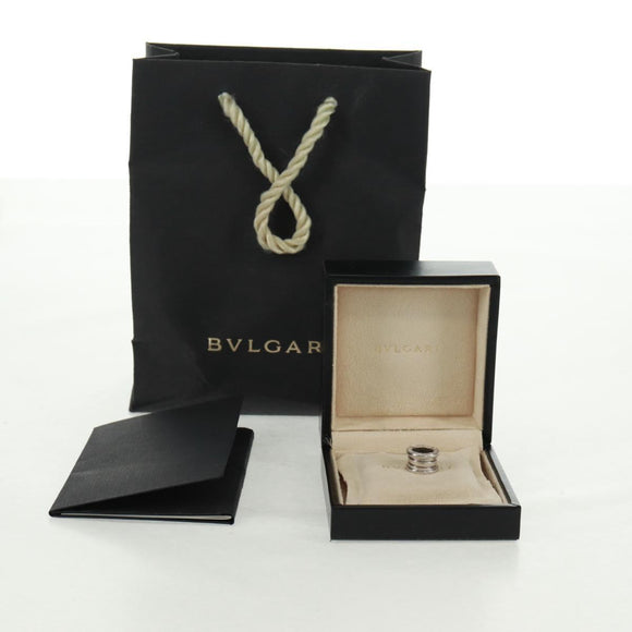 BVLGARI B.zero1 Pendant Head K18WG 750 Silver tone CN851448 Auth 164093SM