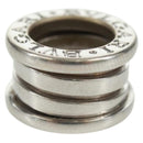 BVLGARI B.zero1 Pendant Head K18WG 750 Silver tone CN851448 Auth 164093SM-3