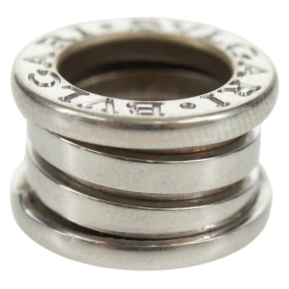 BVLGARI B.zero1 Pendant Head K18WG 750 Silver tone CN851448 Auth 164093SM