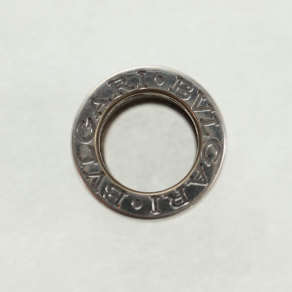 BVLGARI B.zero1 Pendant Head K18WG 750 Silver tone CN851448 Auth 164093SM