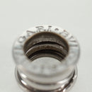 BVLGARI B.zero1 Pendant Head K18WG 750 Silver tone CN851448 Auth 164093SM-8