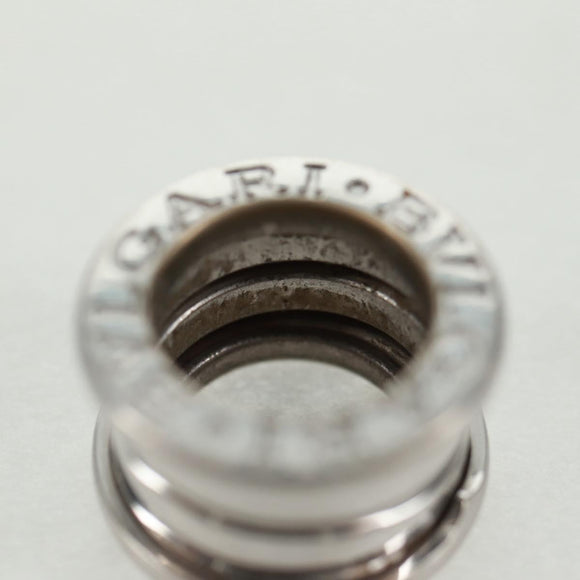 BVLGARI B.zero1 Pendant Head K18WG 750 Silver tone CN851448 Auth 164093SM