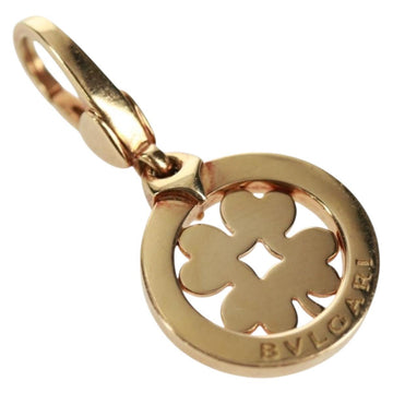 BVLGARI Yotsuba Pendant Top 18K Yellow Gold (750) Gold Auth 164094SM
