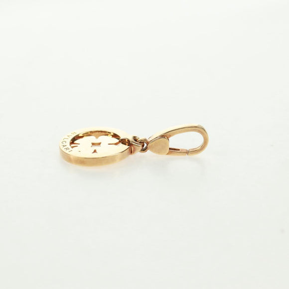 BVLGARI Yotsuba Pendant Top 18K Yellow Gold (750) Gold Auth 164094SM