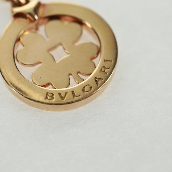 BVLGARI Yotsuba Pendant Top 18K Yellow Gold (750) Gold Auth 164094SM