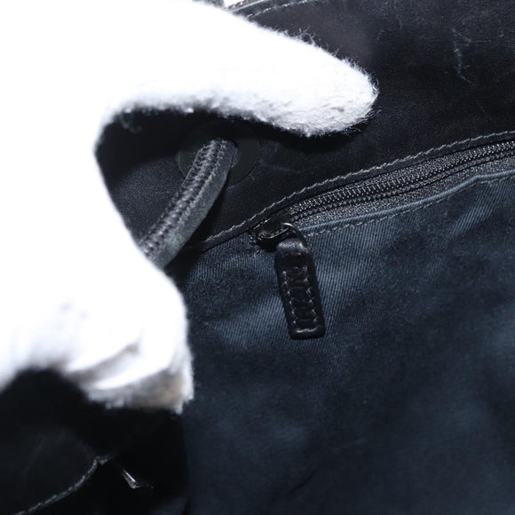 GUCCI GG Canvas Tragetasche Schwarz 101341 Auth 164100