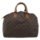 LOUIS VUITTON Monogram Speedy 30 Hand Bag M41526 LV Auth 164106-13