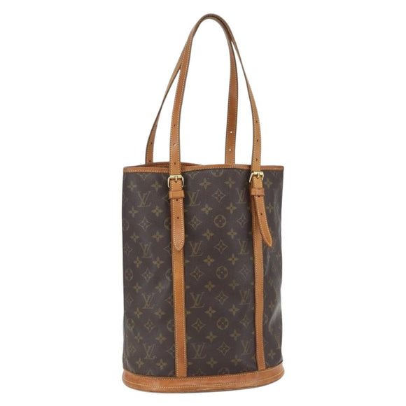 LOUIS VUITTON Monogram Bucket GM Shoulder Bag M42236 LV Auth 164107
