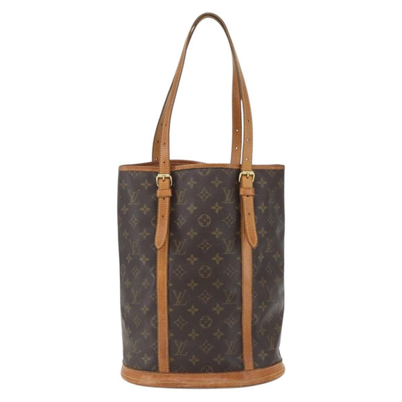 LOUIS VUITTON Monogram Bucket GM Shoulder Bag M42236 LV Auth 164107